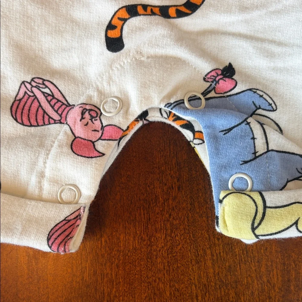 Disney Winnie the Pooh Multicolor Toddler One-Piece Romper - Picture 2 of 4
